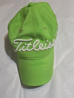 Titleist Bright Green Embroidered Logo Baseball Cap
